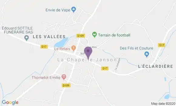 Localisation La Chapelle Janson Ap - 35133
