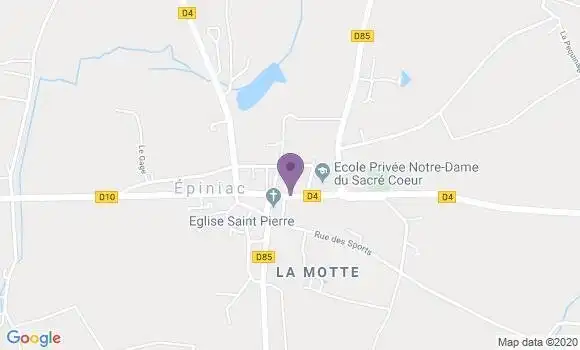 Localisation Epiniac Ap - 35120