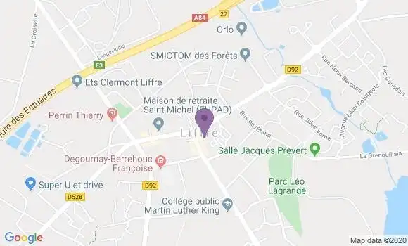Localisation Erce Pres Liffre Ap - 35340