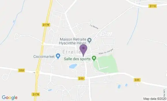 Localisation Etrelles Ap - 35370