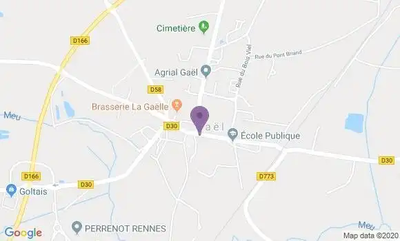 Localisation Gael Ap - 35290
