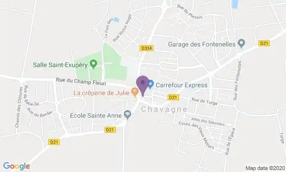Localisation Goven Bp - 35580