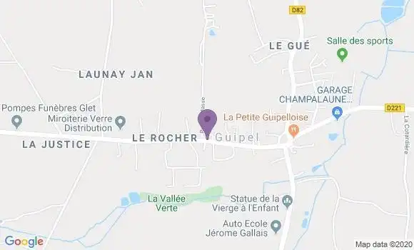 Localisation Guipel Bp - 35440