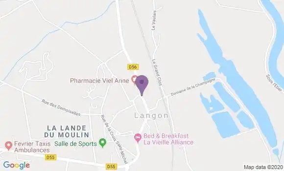 Localisation Langon Bp - 35660