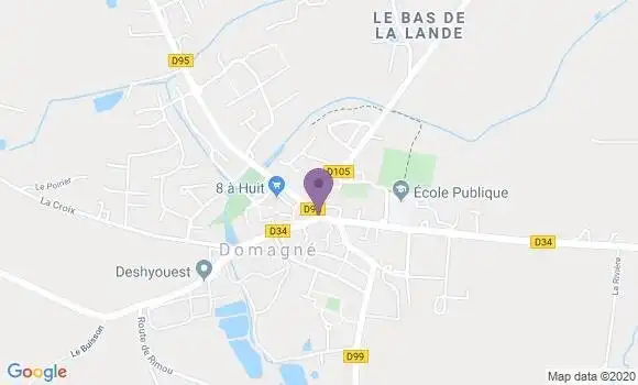 Localisation Louvigne de Bais Ap - 35680