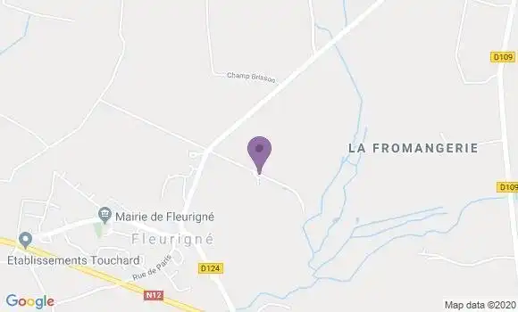 Localisation Luitre Ap - 35133