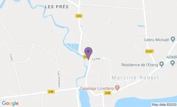 Localisation Marcille Robert Ap - 35240