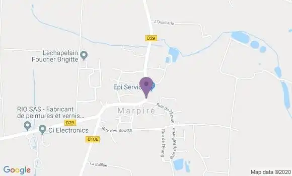 Localisation Marpire Ap - 35220