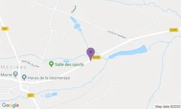 Localisation Medreac Bp - 35360