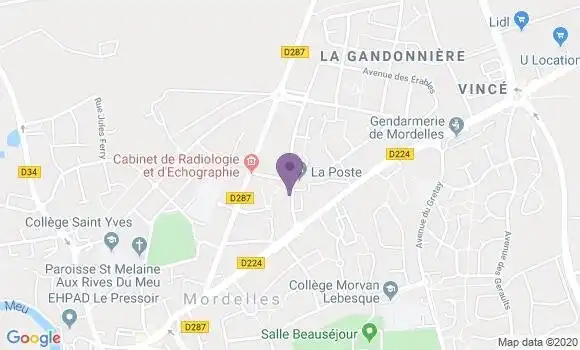 Localisation Mordelles - 35310