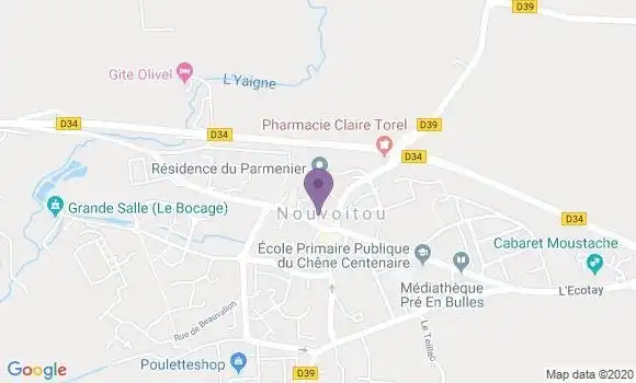 Localisation Nouvoitou Ap - 35410