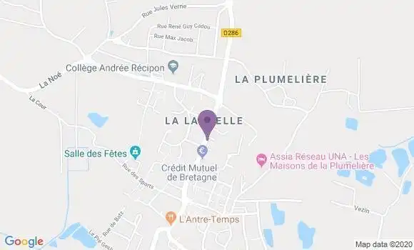 Localisation Orgeres Ap - 35230