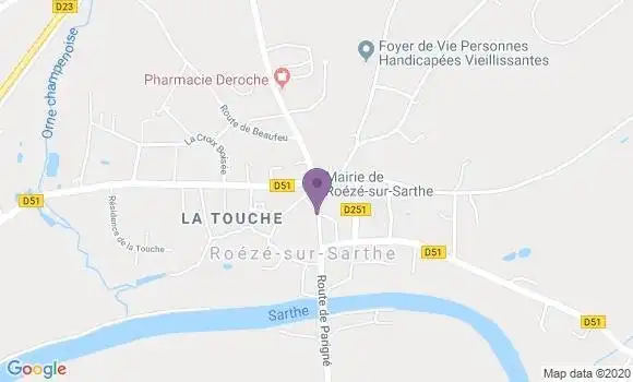 Localisation Parigne Ap - 35133