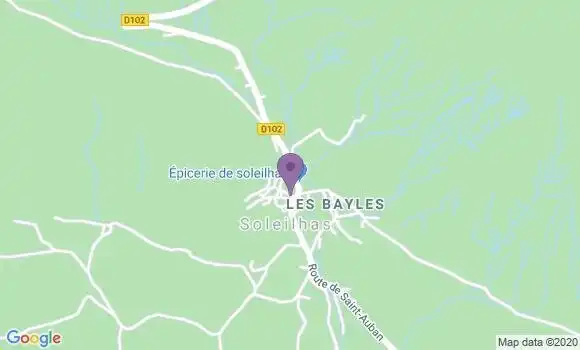 Localisation Soleilhas Ap - 04120
