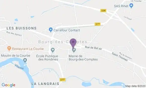 Localisation Plechatel Bp - 35470