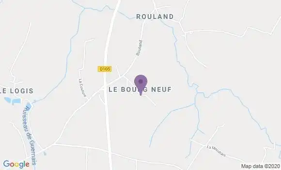 Localisation Poilley Ap - 35420