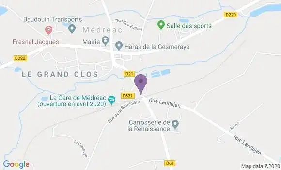 Localisation Quedillac Ap - 35290