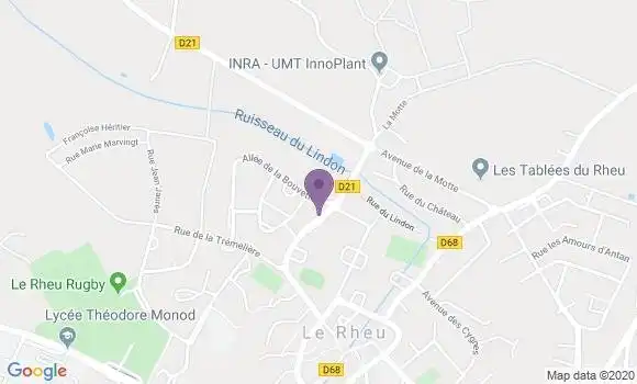 Localisation Le Rheu - 35650