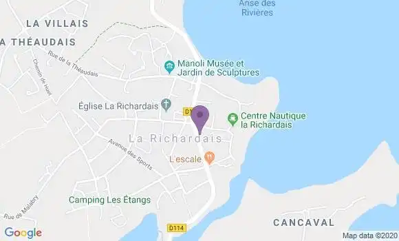 Localisation La Richardais Bp - 35780