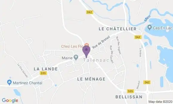 Localisation Saint Gilles Bp - 35590