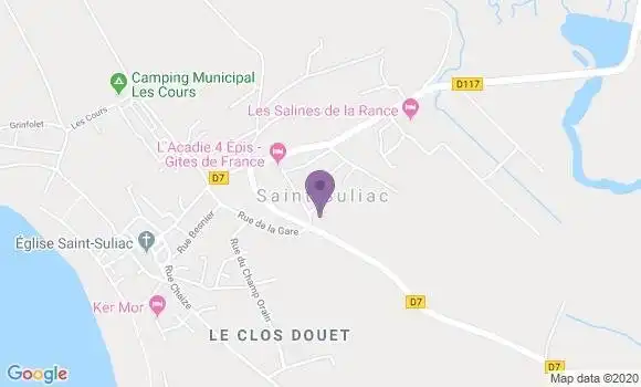 Localisation Saint Suliac Ap - 35430