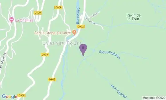 Localisation Pra Loup Bp - 04400