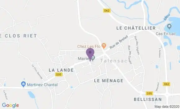 Localisation Talensac Ap - 35160