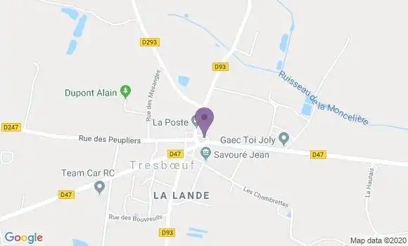 Localisation Tresboeuf Ap - 35320