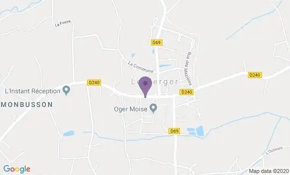 Localisation Le Verger Ap - 35160