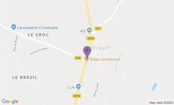 Localisation Ambrault Bp - 36120