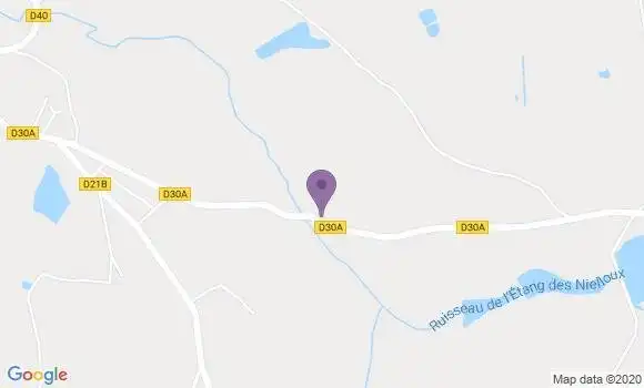 Localisation Bouesse Bp - 36200