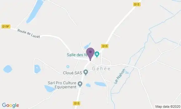 Localisation Gehee Ap - 36240