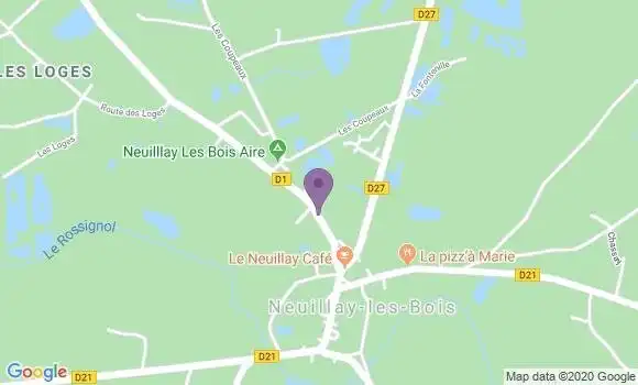 Localisation Meobecq Bp - 36500