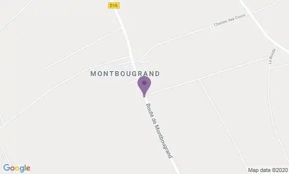 Localisation Paudy Ap - 36260