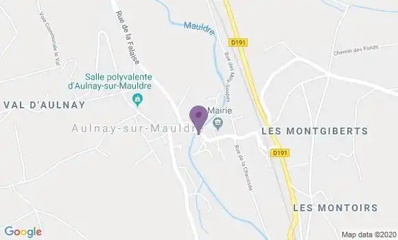 Localisation Paulnay Ap - 36290