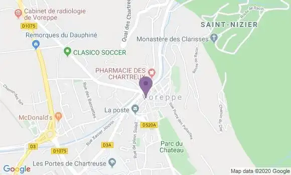 Localisation Pommiers Ap - 36190
