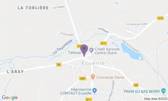 Localisation Preaux Ap - 36240