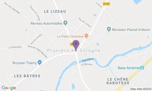Localisation Pruniers Bp - 36120
