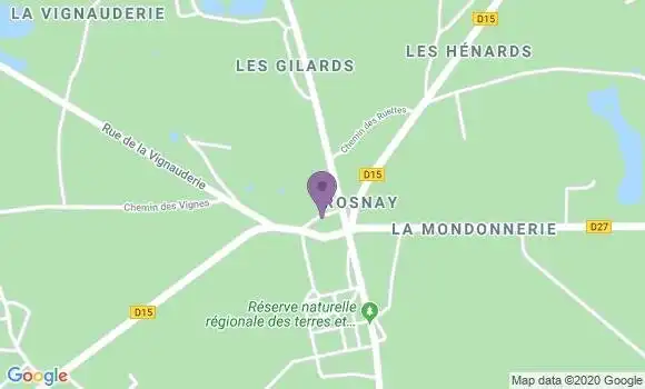 Localisation Rosnay Bp - 36300