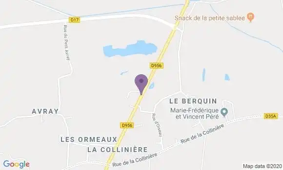 Localisation La Vernelle Bp - 36600