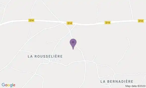 Localisation La Martinerie Terre Ap - 36630