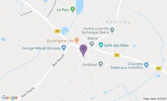 Localisation Ambillou Bp - 37340