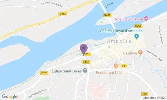 Localisation Amboise - 37400