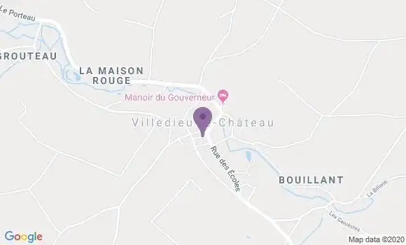 Localisation Chemille sur Deme Ap - 37370