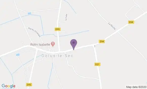 Localisation Dolus le Sec Ap - 37310