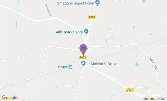 Localisation Druye Ap - 37190