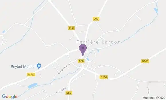 Localisation Ferriere Larcon Bp - 37350
