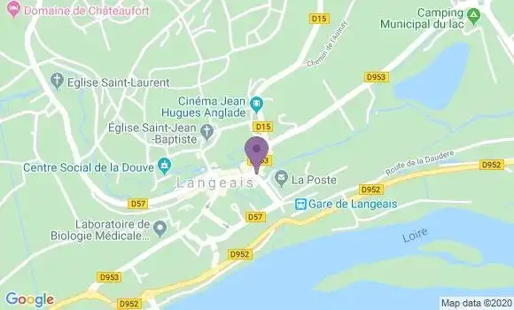 Localisation Langeais - 37130