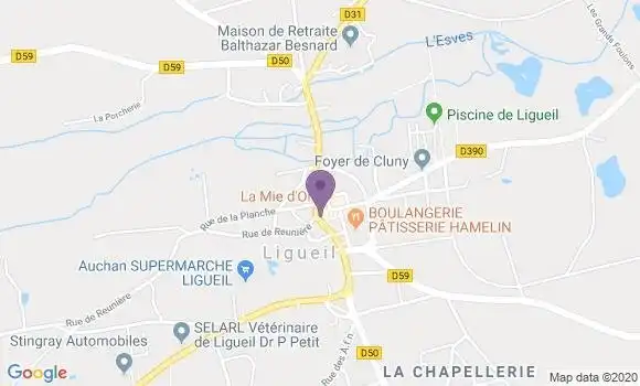 Localisation Ligueil Bp - 37240