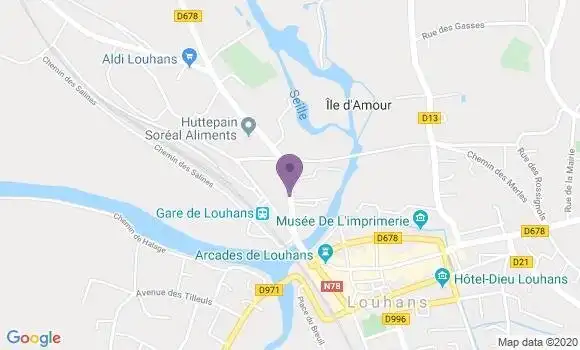 Localisation Louans Ap - 37320